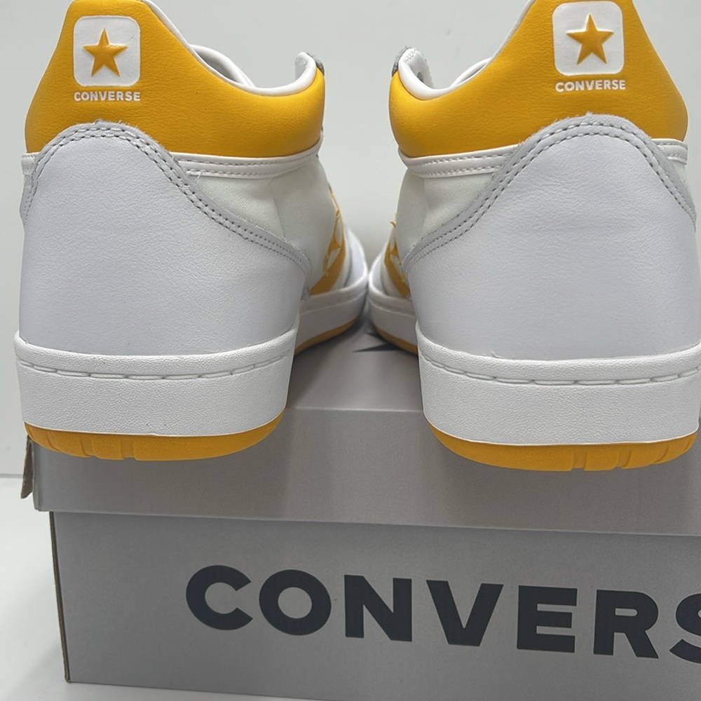 Converse Men’s Sneakers A08687C
FASTBREAK PRO MID WHITE/LIGHT YELLOW/WHITE - Picture 13 of 16